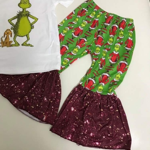 Christmas 🎄 Grinch Pants Set - Picture 4 of 5